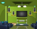 Green Front Room