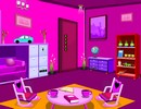 Pink Colour Kids Room