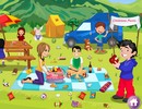 Children Picnic Cleaning