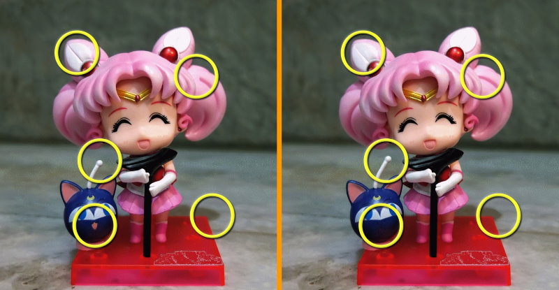 Dolls Find 5 Differences