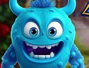 Lovable Blue Monster